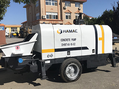 Bomba de concreto y mezcladoras de concreto fueron enviadas a Sudamérica el 3 de octubre.