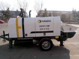 Bomba de concreto diesel fue entregada el 23 de enero