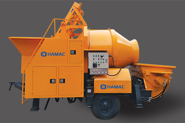 <b>Mezclador de concreto diesel con bomba</b>