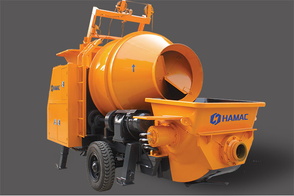 <b>Mezclador de concreto eléctrico con bomba</b>