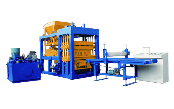 Máquina automática de ladrillos de hormigón